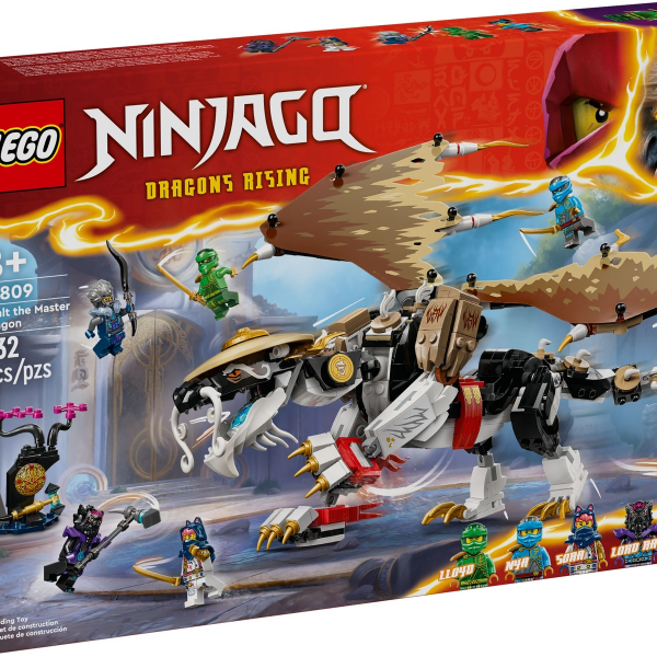 lego ninjago egalt, il drago maestro