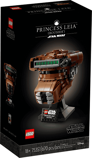 lego star wars casco della principessa leia™ (boushh™)