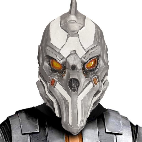 maschera in lattice da guerriero alieno