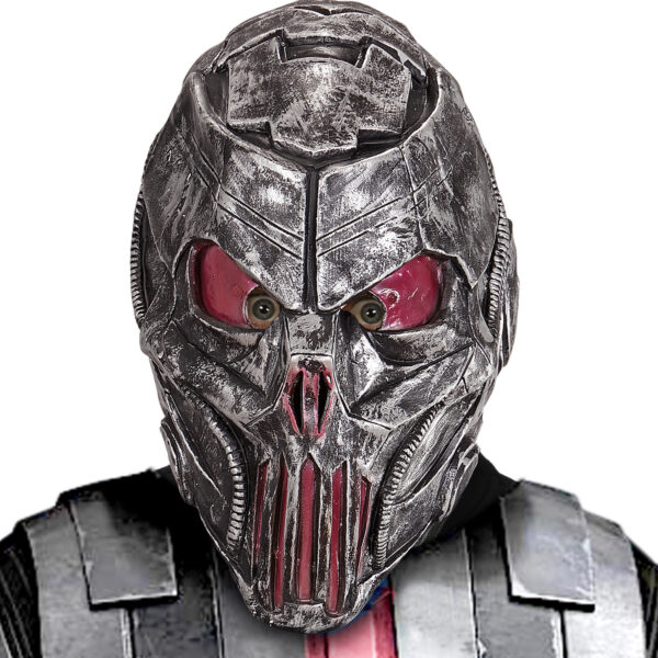 maschera in lattice da soldato alieno