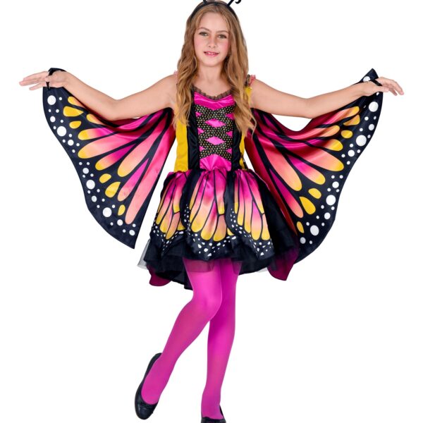 costume da farfalla viola