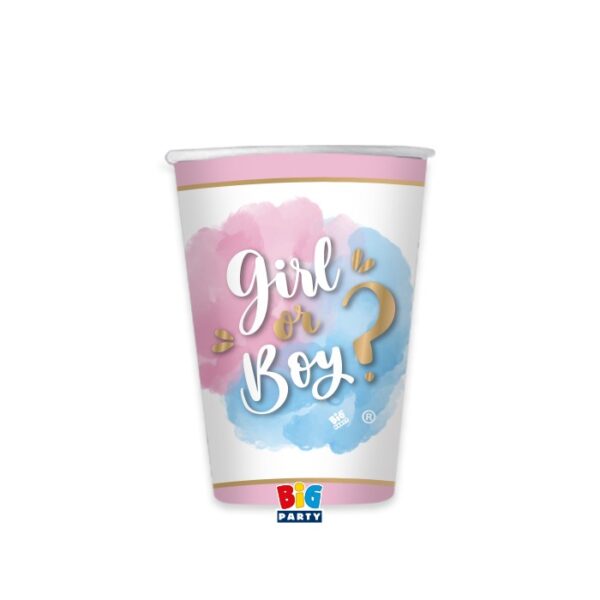 bicchieri boy or girl gender reveal