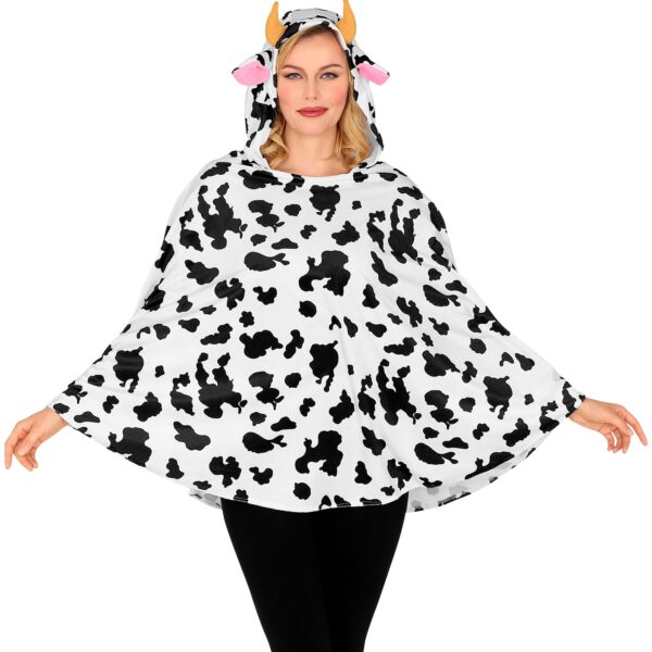 poncho da mucca