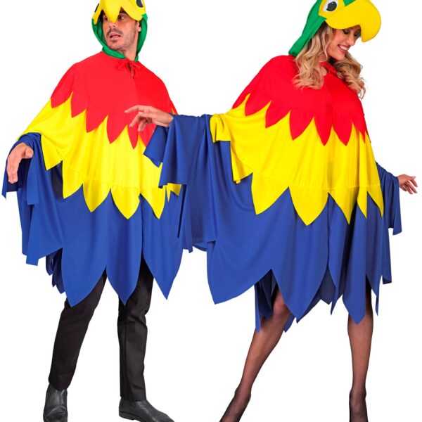 costume poncho da pappagallo (copia)