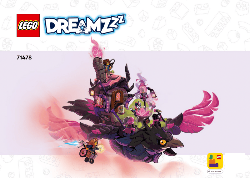 lego dreamz il corvo di mezzanotte della mai strega