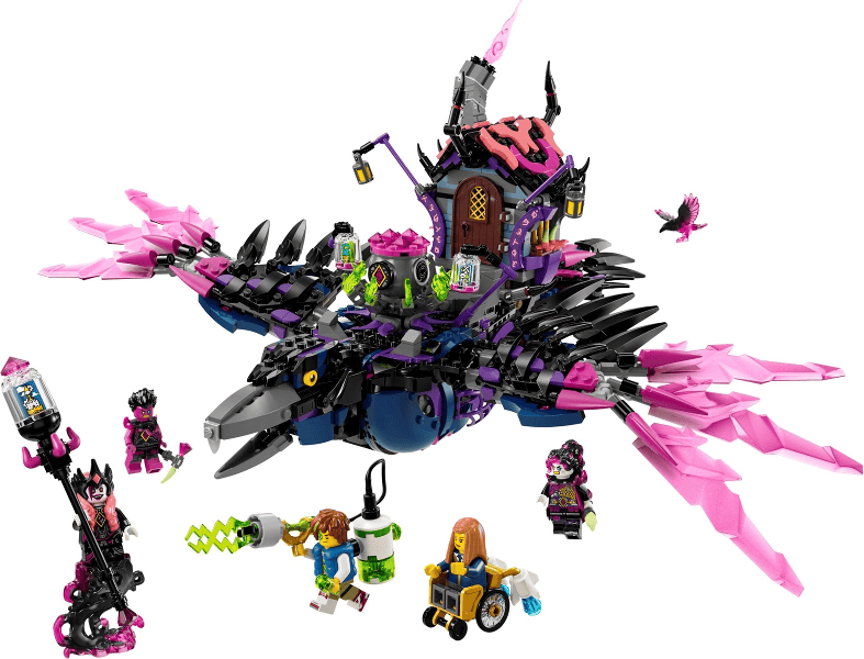 lego dreamz il corvo di mezzanotte della mai strega