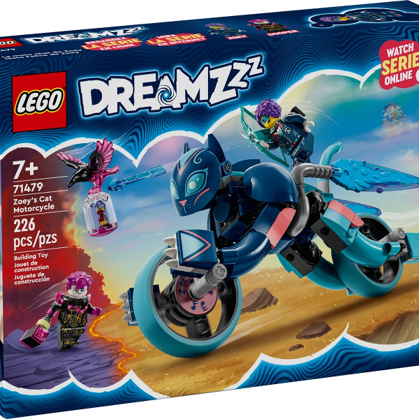 lego dreamz la moto gatto di zoey