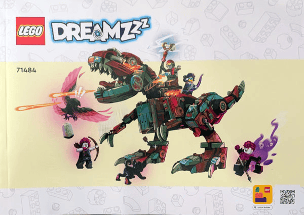 lego dreamz dinosauro robot c rex di cooper