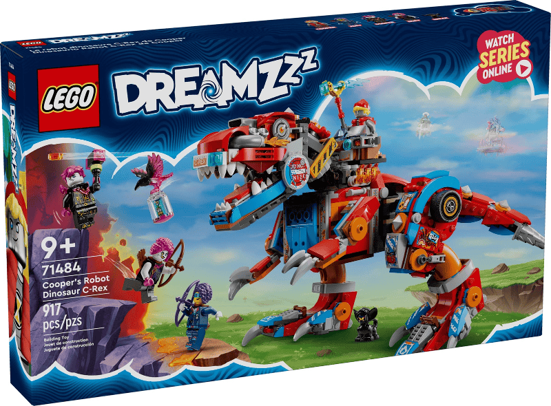 lego dreamz dinosauro robot c rex di cooper