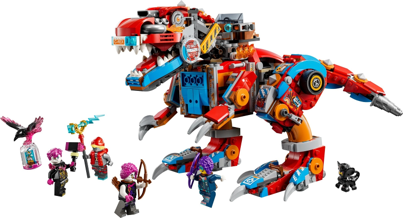 lego dreamz dinosauro robot c rex di cooper