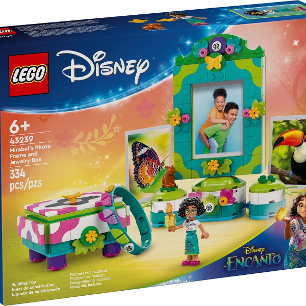 lego disney princess portafoto e portagioie di mirabel
