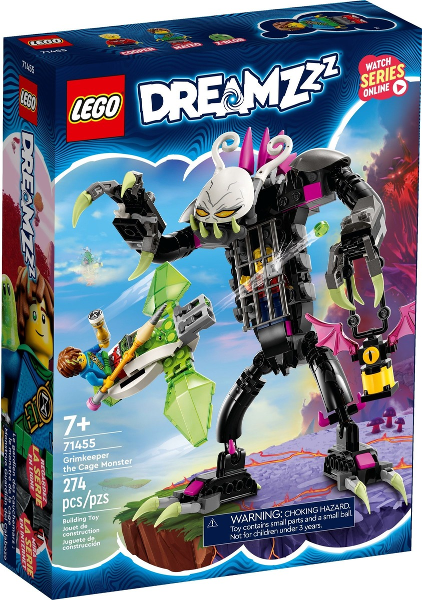 lego dreamx il mostro gabbia custode oscuro