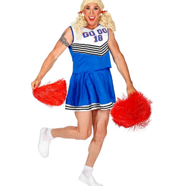 costume da drag queen da cheerleader