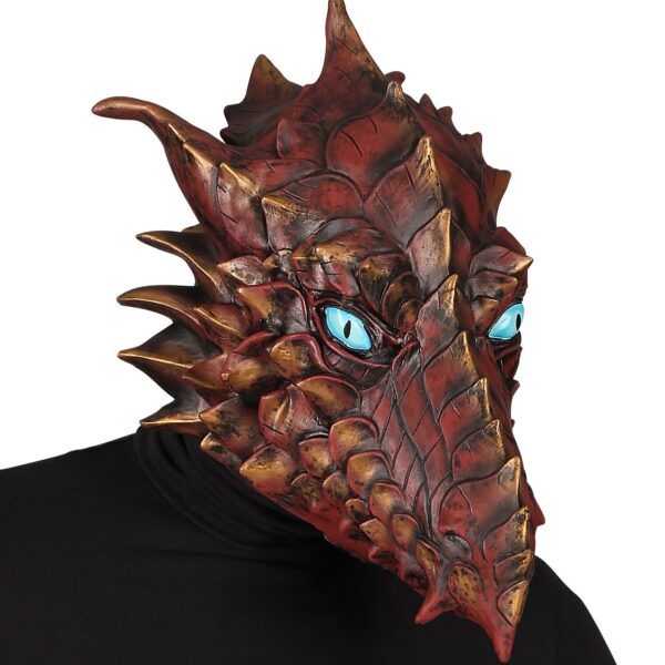 maschera testa completa drago