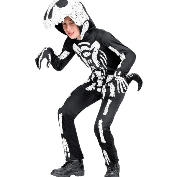 costume da scheletro t rex