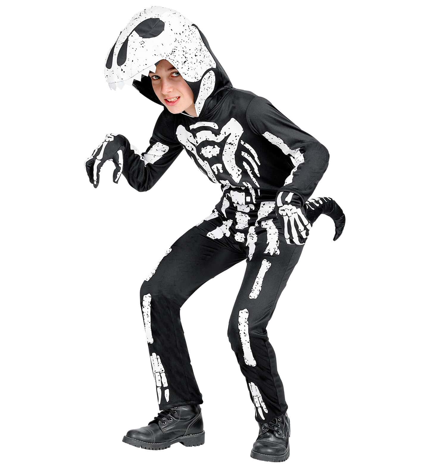 costume da scheletro t rex