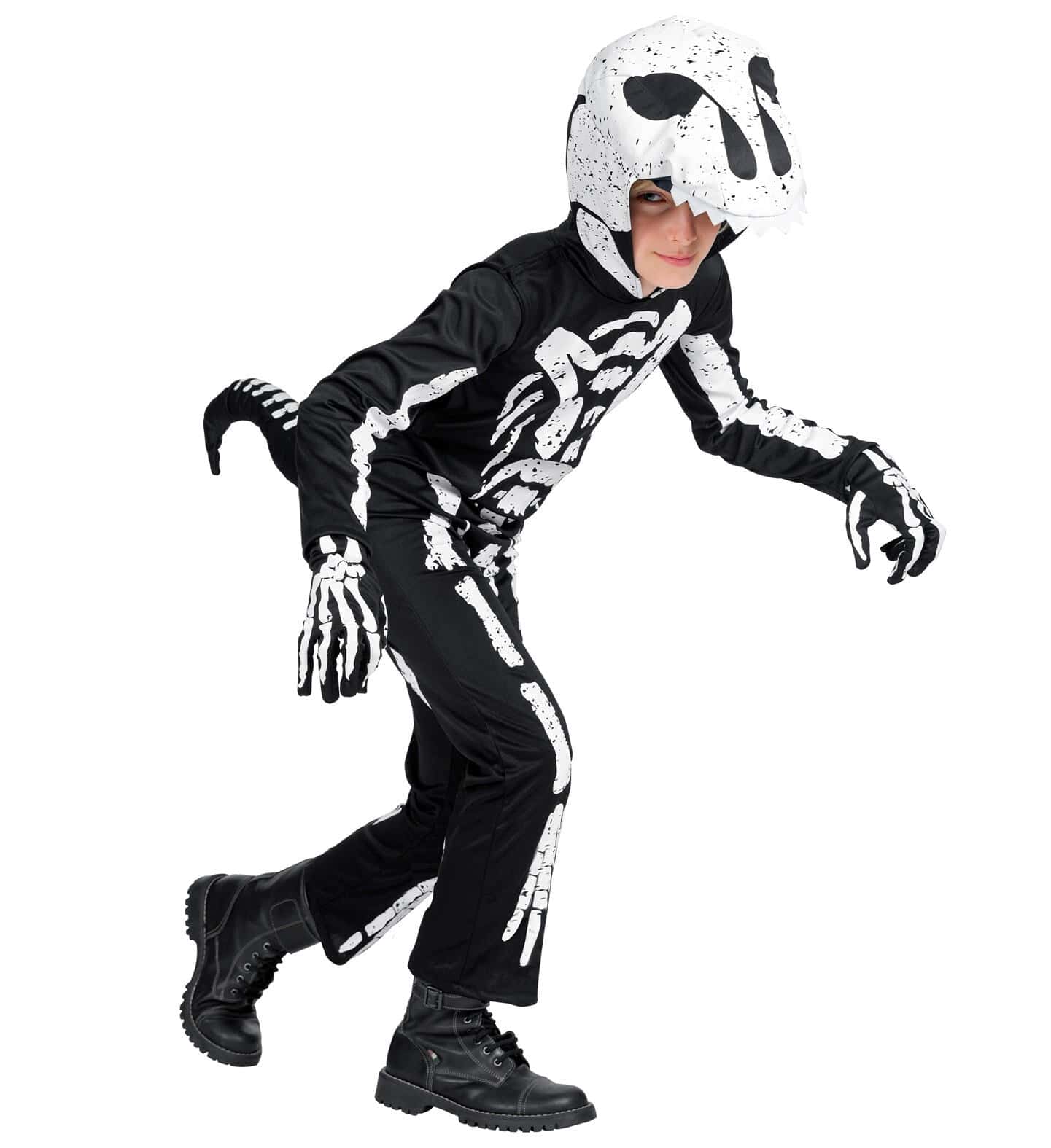 costume da scheletro t rex