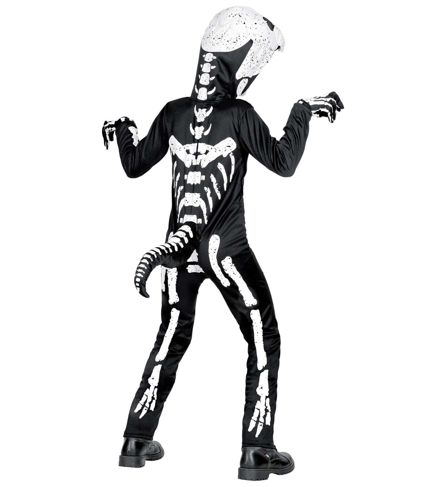 costume da scheletro t rex