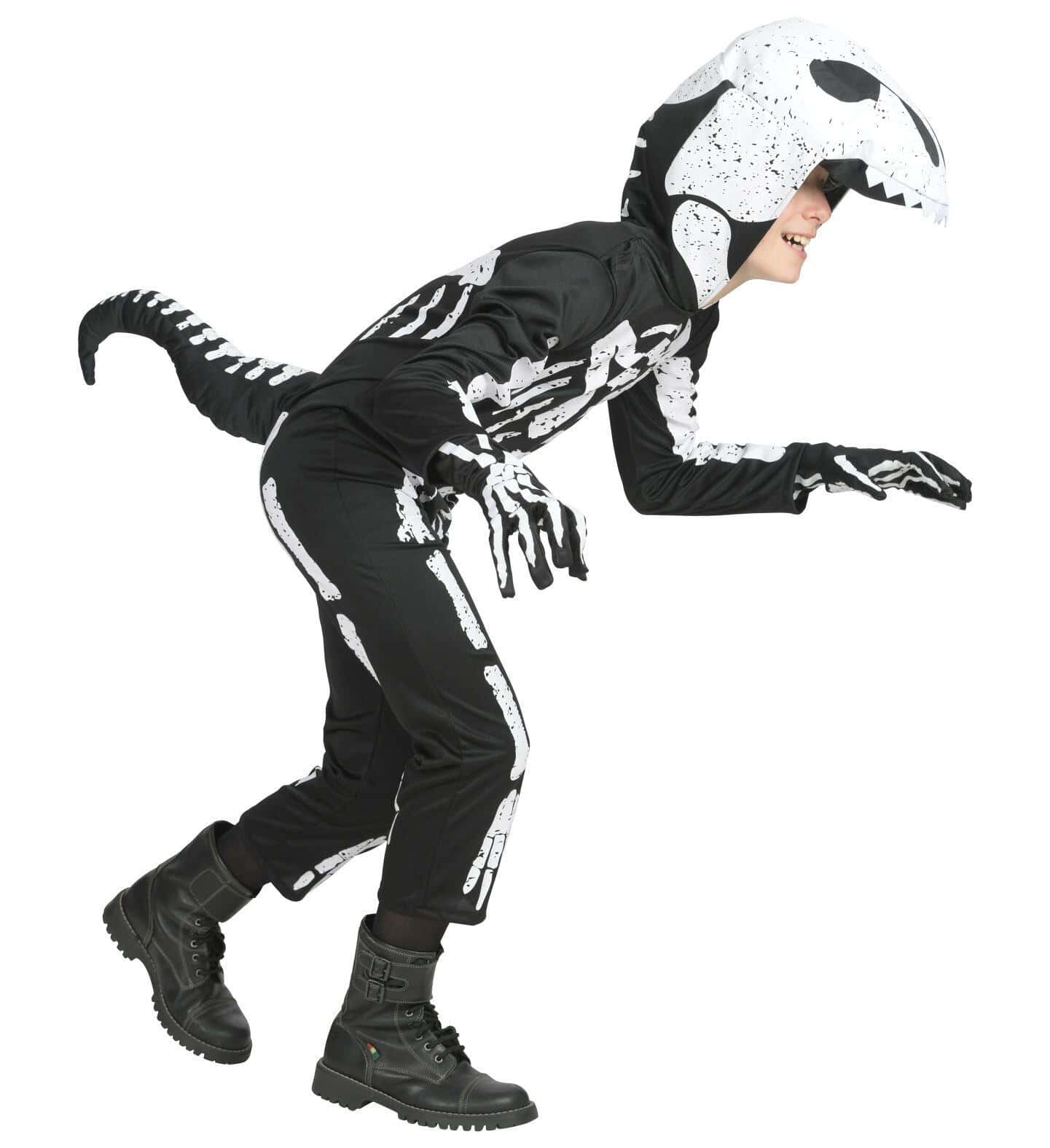 costume da scheletro t rex