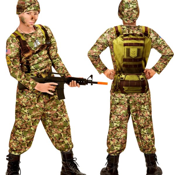 costume da soldato