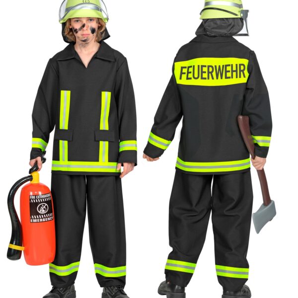 costume da pompiere