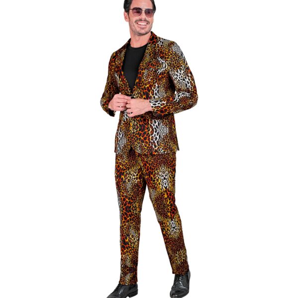 costume completo leopardato