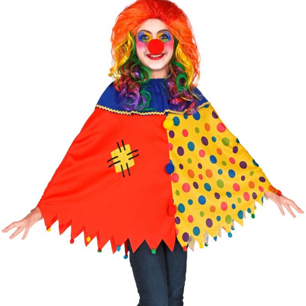 poncho da clown