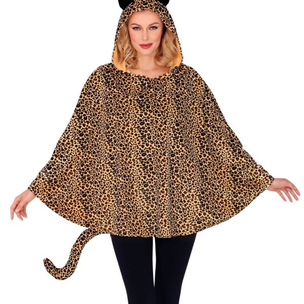 poncho da leopardo