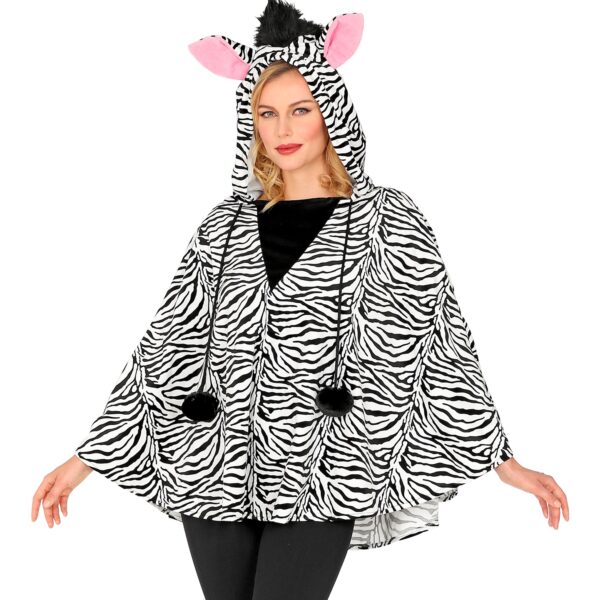poncho da zebra