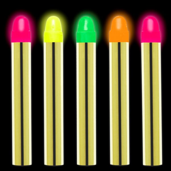 set matite da trucco fluorescente