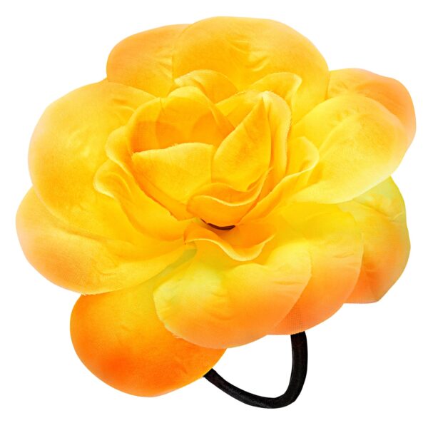 elastico con fiore giallo