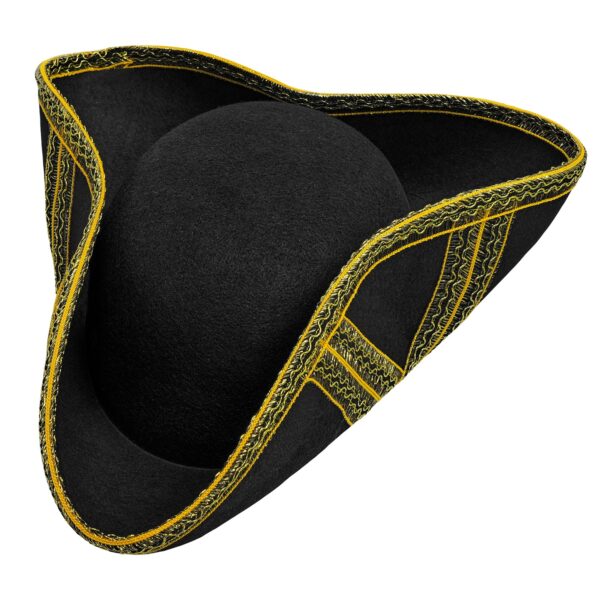 cappello tricorno in feltro