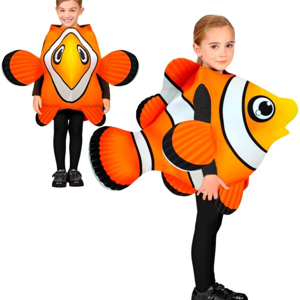 costume da pesce tropicale