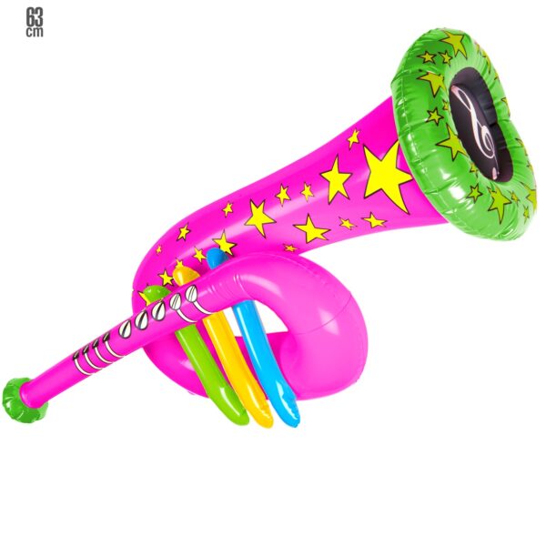 tuba gonfiabile rosa
