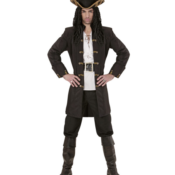 giacca da capitano pirata da uomo