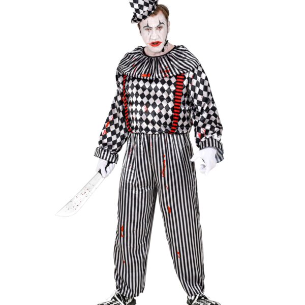 costume da clown horror vintage