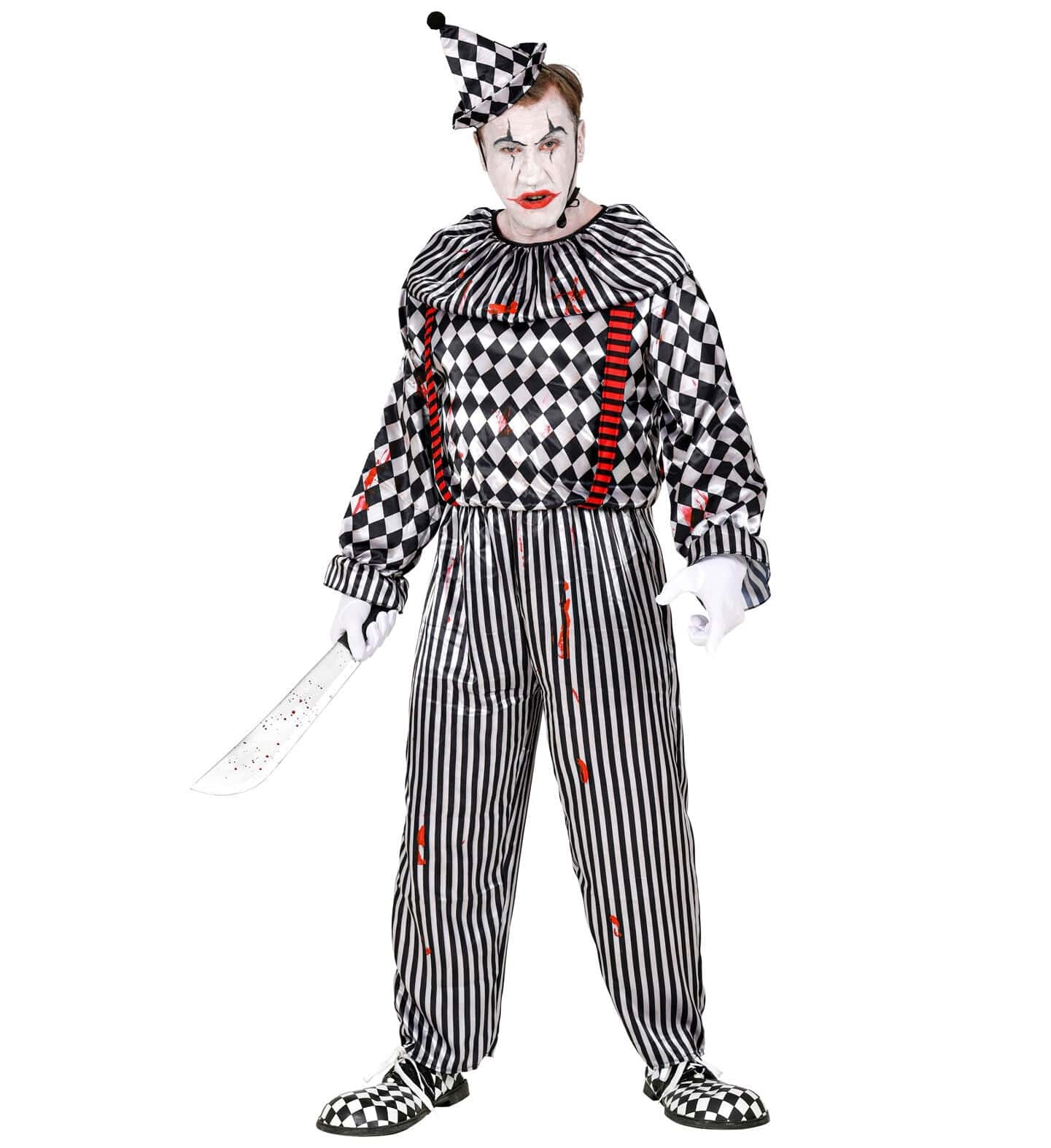 costume da clown horror vintage