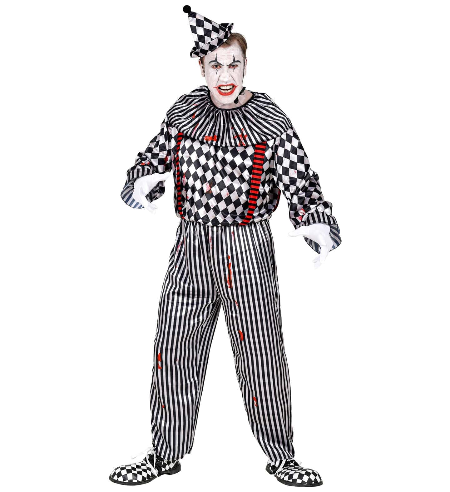 costume da clown horror vintage