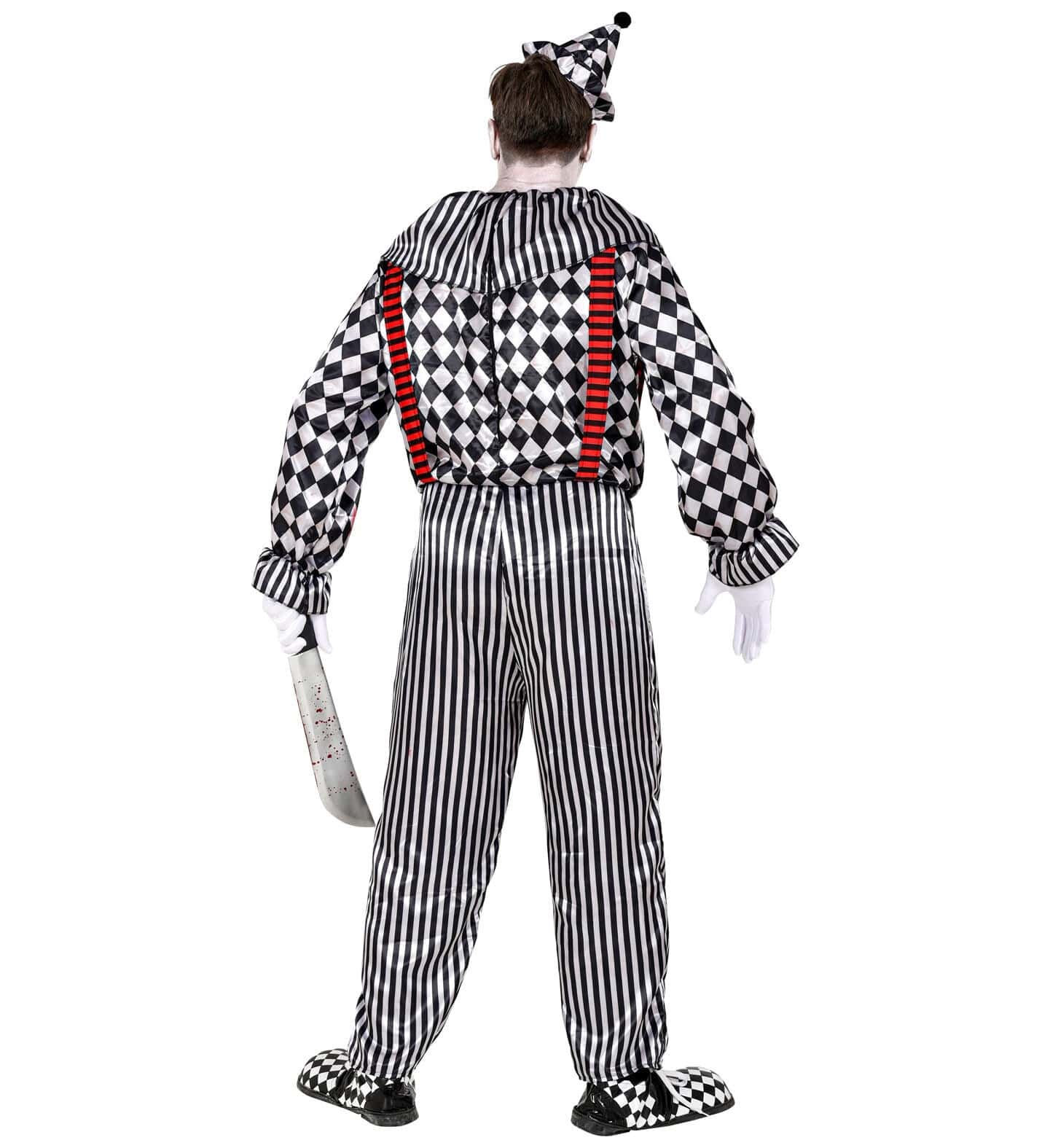 costume da clown horror vintage
