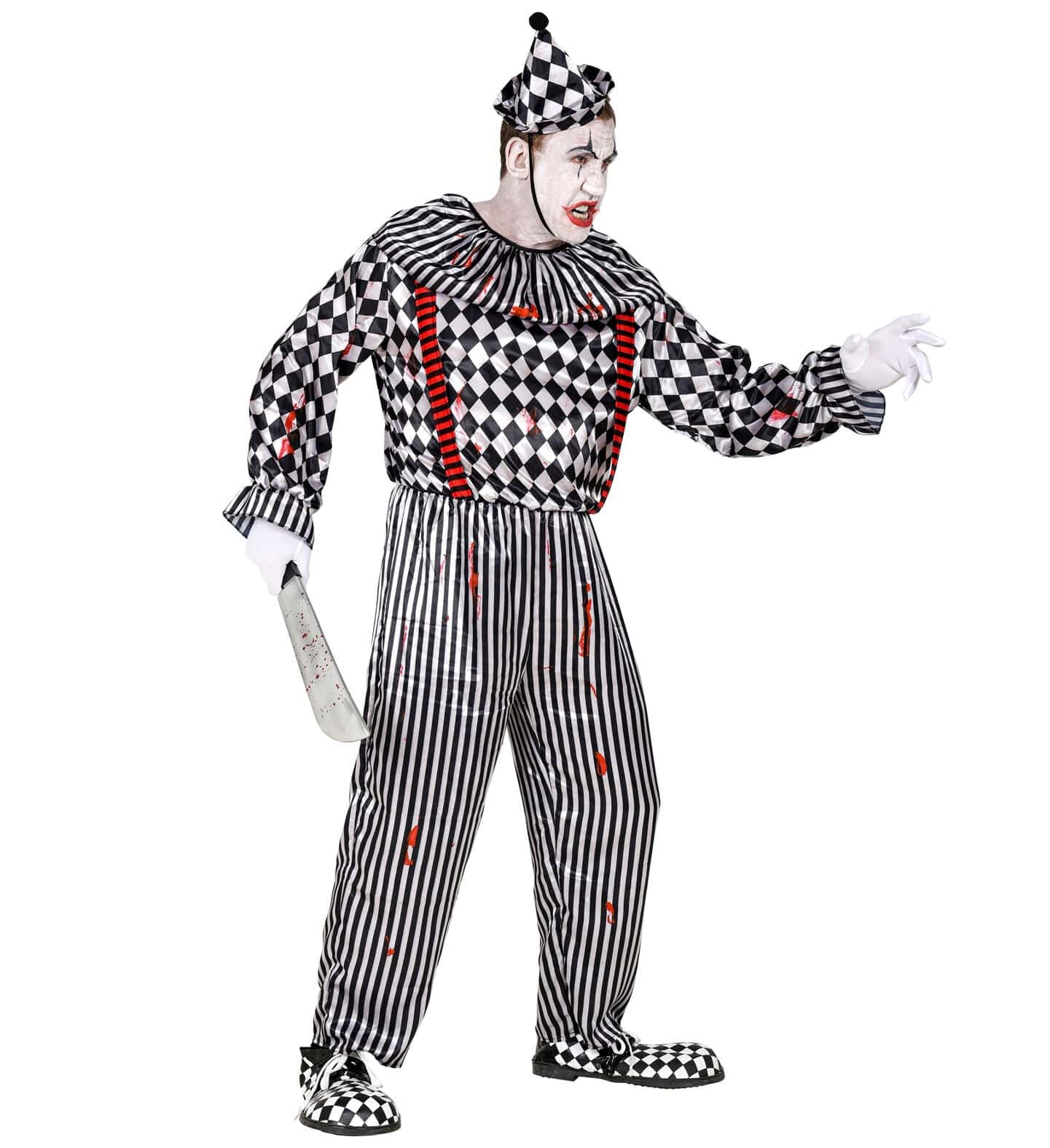 costume da clown horror vintage