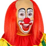 calotta clown con capelli