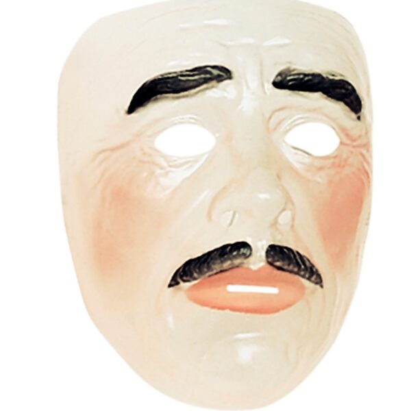maschera trasparente uomo