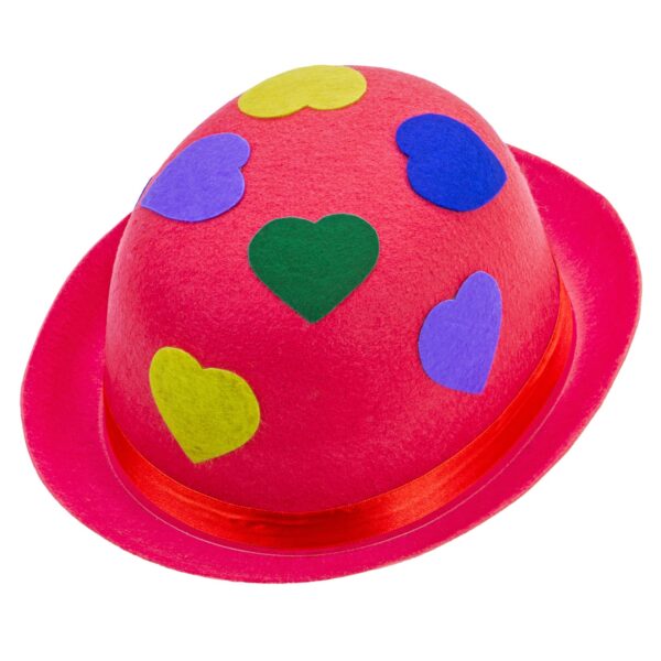 bombetta rosa con cuori