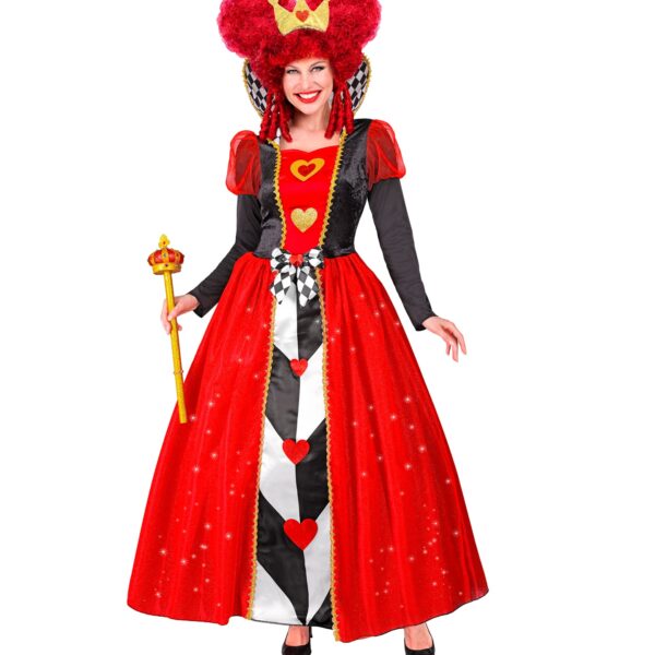 costume da regina di cuori