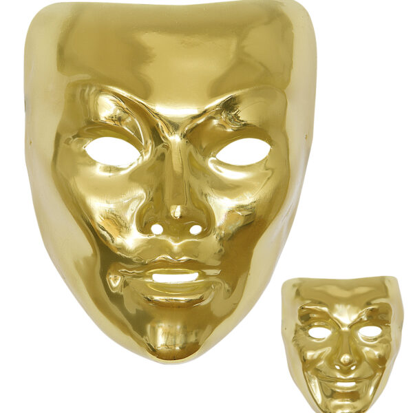maschera oro in modelli assortiti