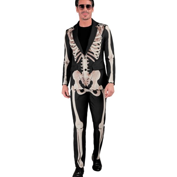 costume da scheletro