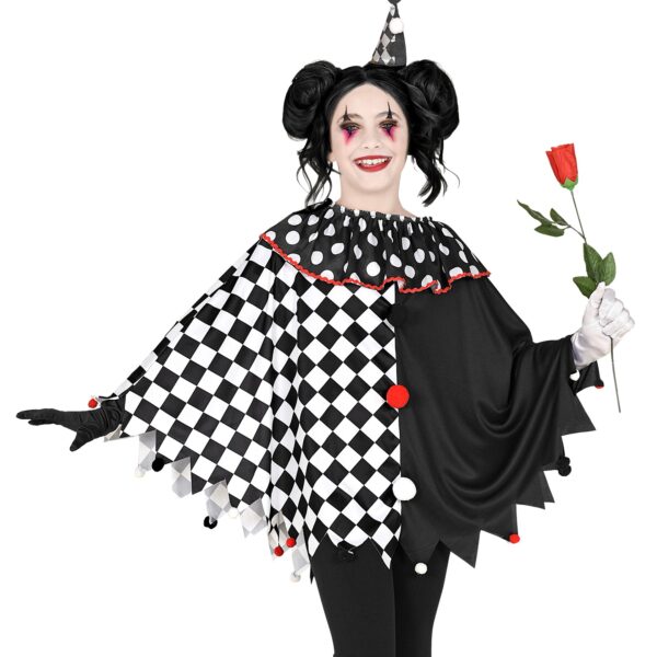 poncho da arlecchino