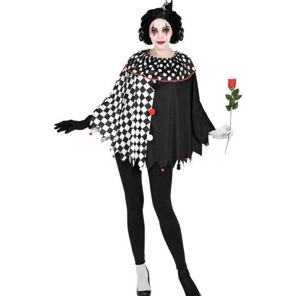 poncho da arlecchino