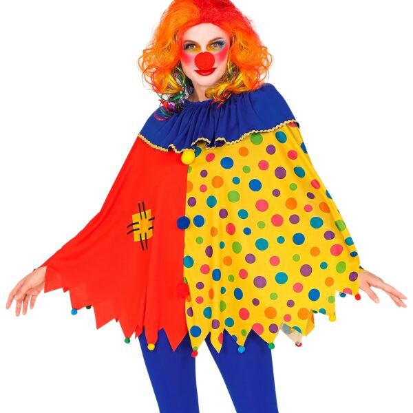 poncho da clown