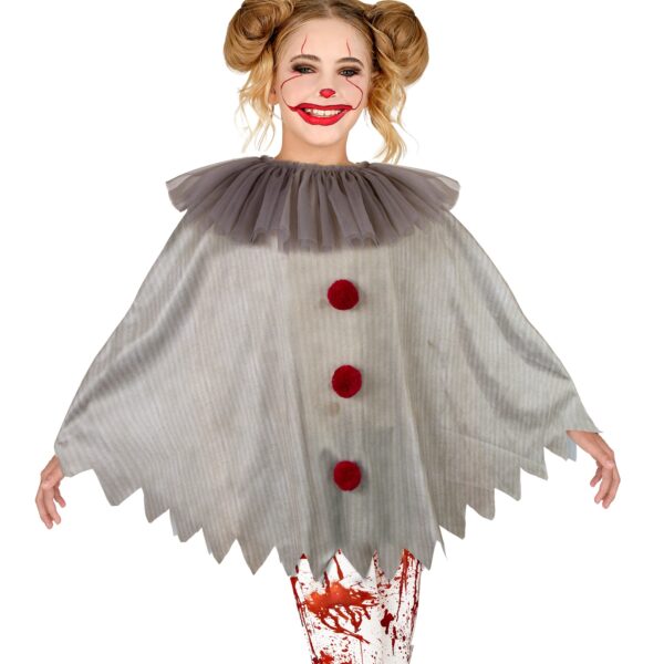 poncho da clown horror